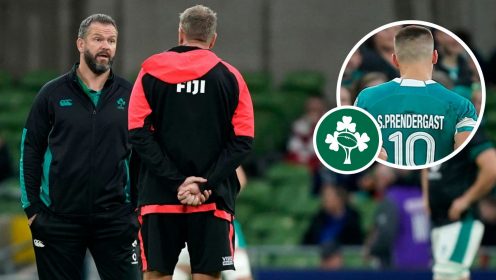 Andy Farrell fires back at Fiji boss after claims ‘green jersey’ saved Ireland prodigy from red card
