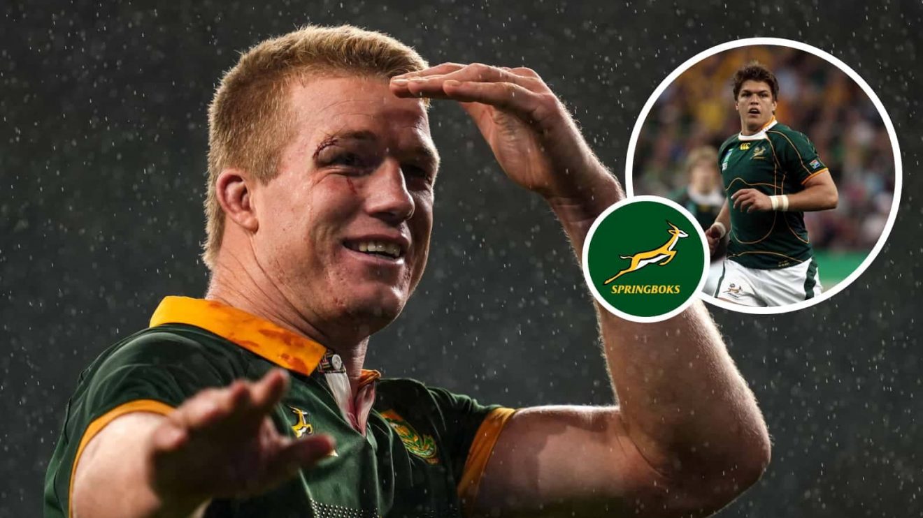 Springboks flankers Pieter-Steph du Toit and Juan Smith