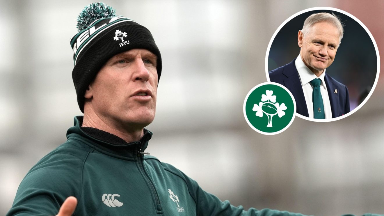 Split with Paul O'Connell and Joe Schmidt