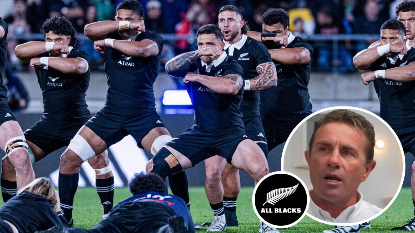 TJ Perenara and Justin Marshall photo