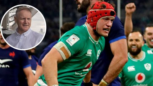 Ireland v Wallabies: Josh van der Flier’s candid verdict on facing ex-boss Joe Schmidt