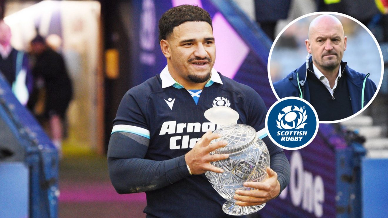 Sione Tuipulotu and Gregor Townsend image