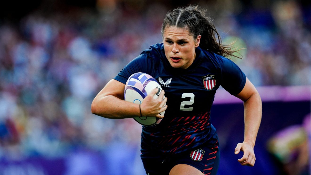 USA Sevens star Ilona Maher.