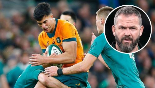 Andy Farrell gives forthright verdict on fellow rugby league convert Joseph Suaalii