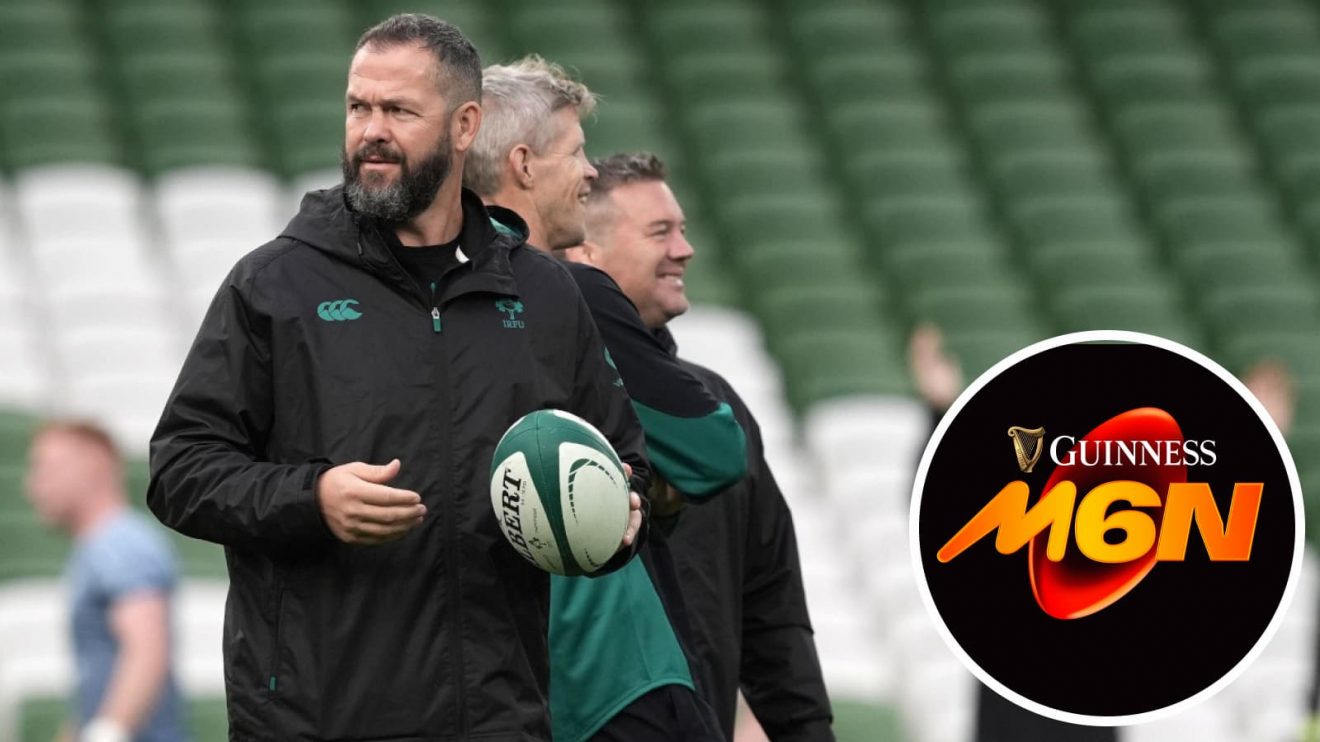 Ireland head coach Andy Farrell will soon pass the reins to Simon Easterby.