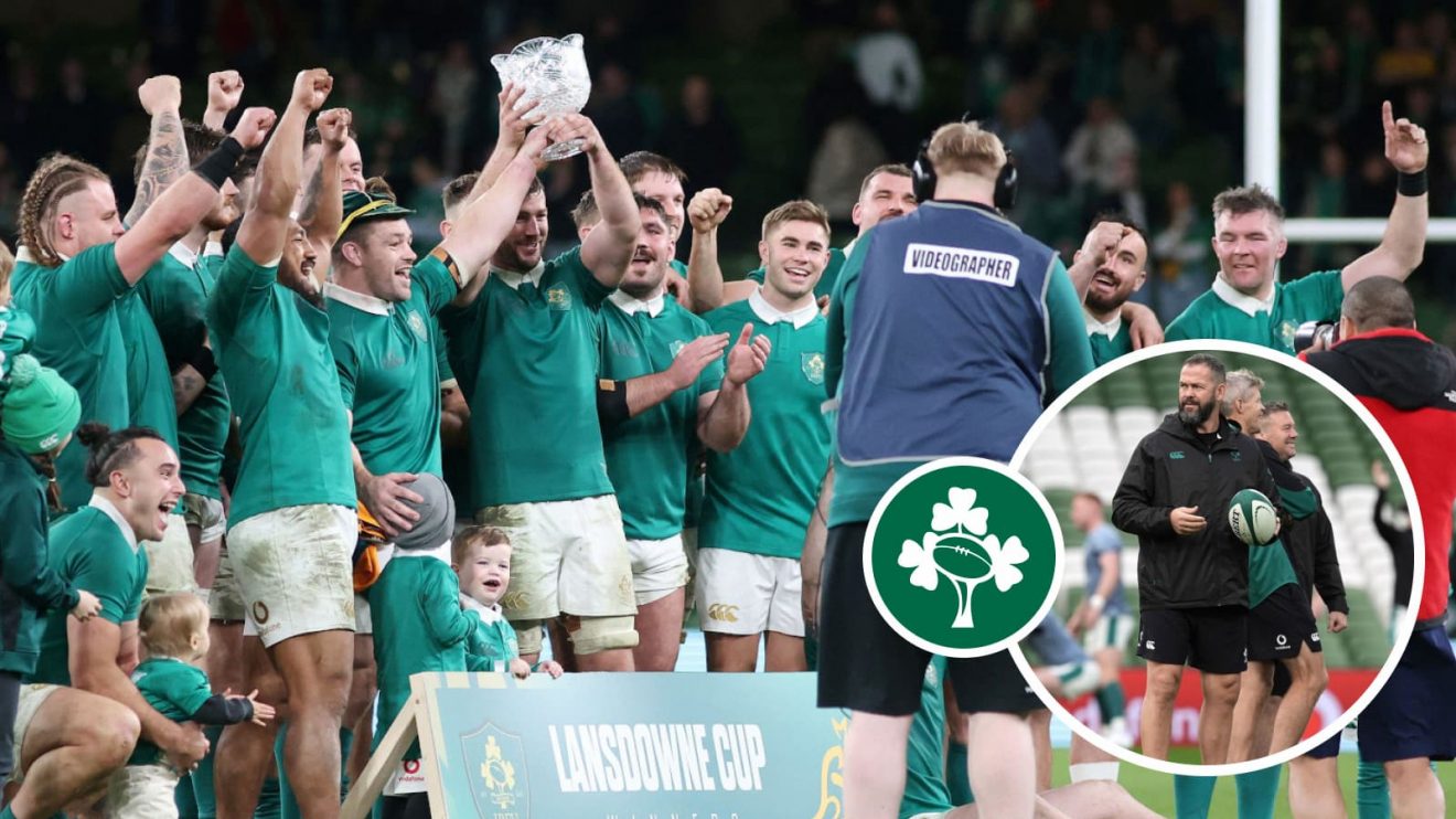 Ireland won three games out of four this autumn.
