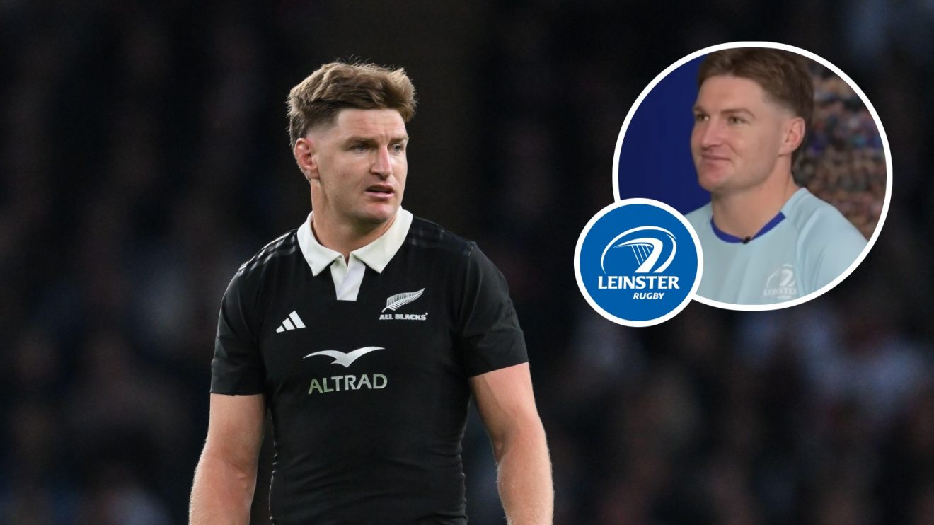 Leinster centre Jordie Barrett.