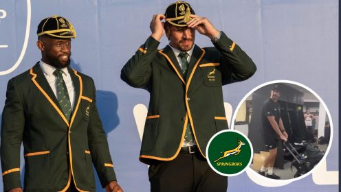 Eben Etzebeth mocks Sharks and Springboks team-mate with pram joke but Siya Kolisi gets his own back