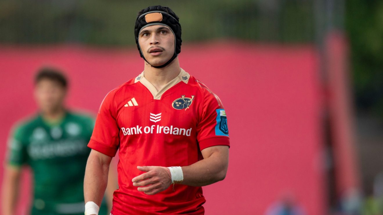 Munster wing Thaakir Abrahams.