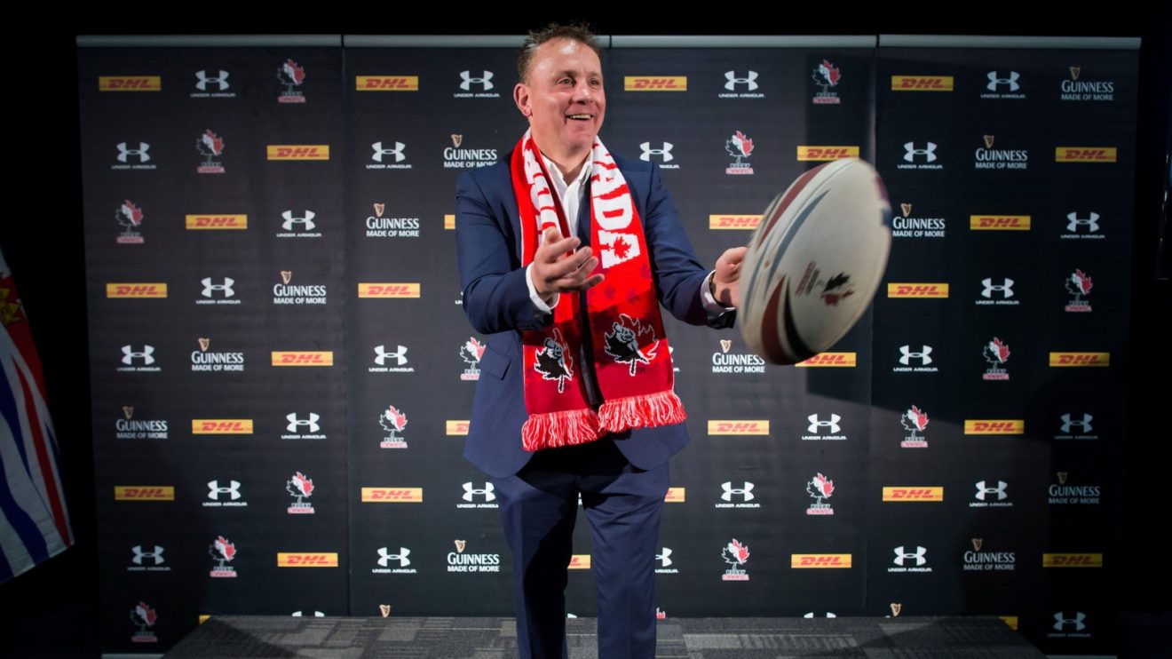 Outgoing Canada coach Kingsley Jones.