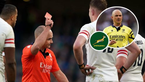 Jaco Peyper breaks Springboks’ silence over controversial red card law