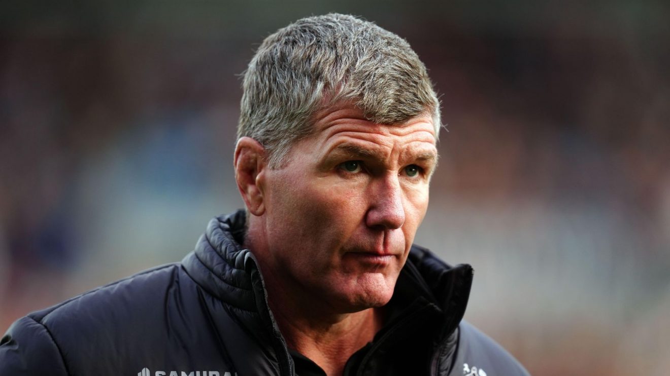 Rob Baxter before his side's clash with Harlequins