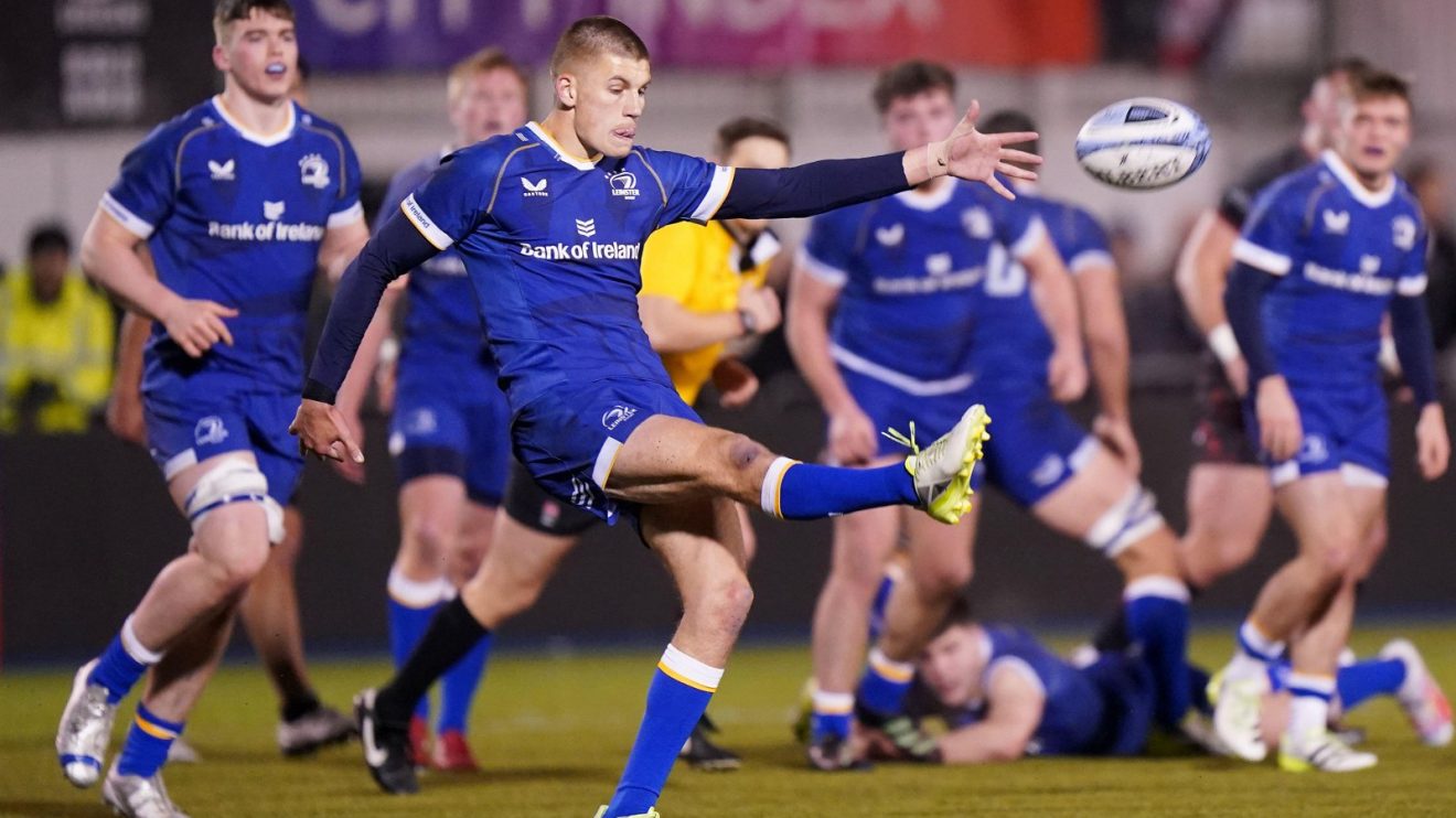 Sam Prendergast Leinster 2024 - Alamy