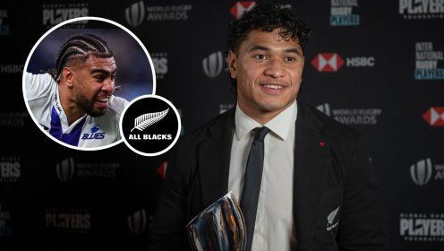 Wallace Sititi named All Blacks Player of the Year while snubbed forward also wins major award