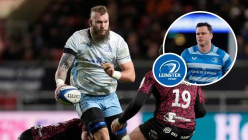 Ireland star opens up on RG Snyman’s impact at Leinster and how the Springbok offers a point of difference for the high-powered squad