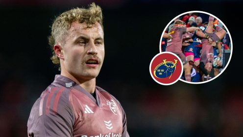 Ireland star’s hilarious response to Stade Francais’ ‘WWE’ antics after horrific ‘tombstone’ tackle from infamous Champions Cup clash
