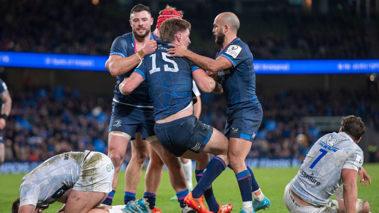 Leinster star Jordie Barrett.