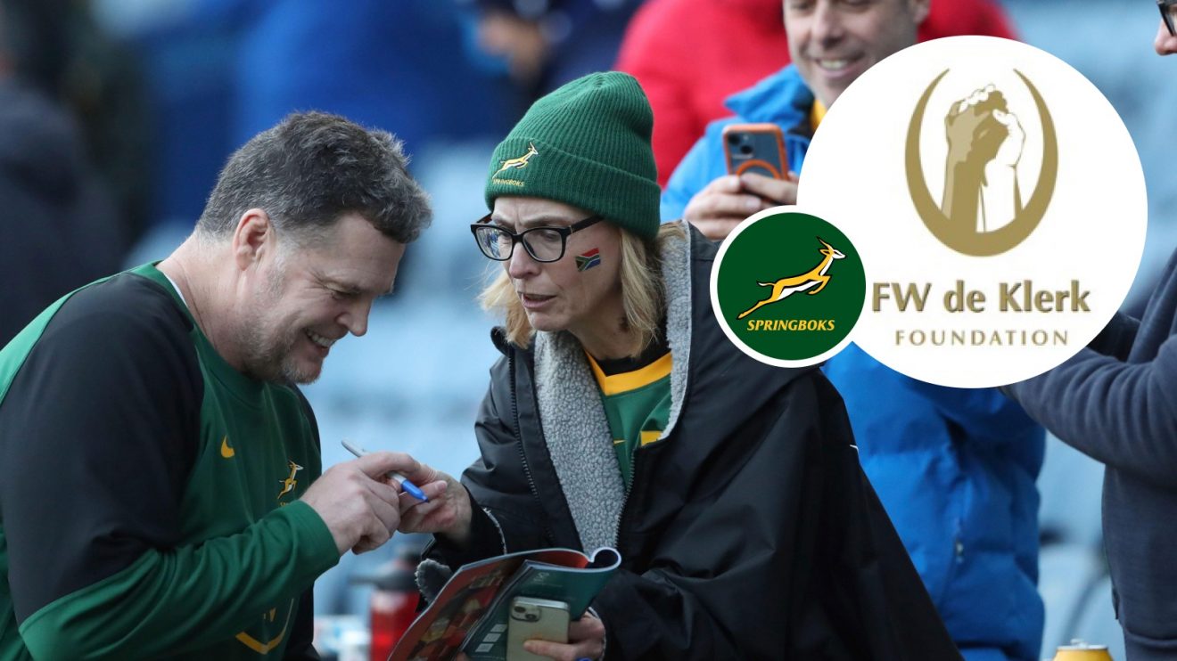 Springboks head coach Rassie Erasmus.