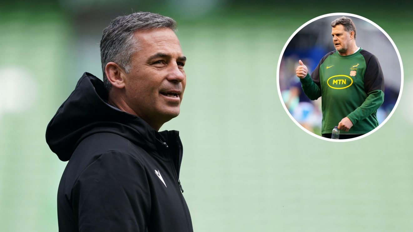 Split with Franco Smith and Rassie Erasmus.