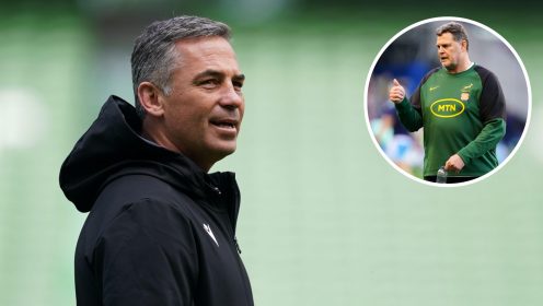 ‘Rassie Erasmus bomb squad was copied from us’ – Franco Smith jokes