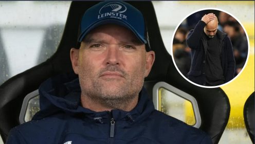 Jacques Nienaber: ‘Things can change in a heartbeat’ as Leinster boss warns of Man City-esque ‘fall’