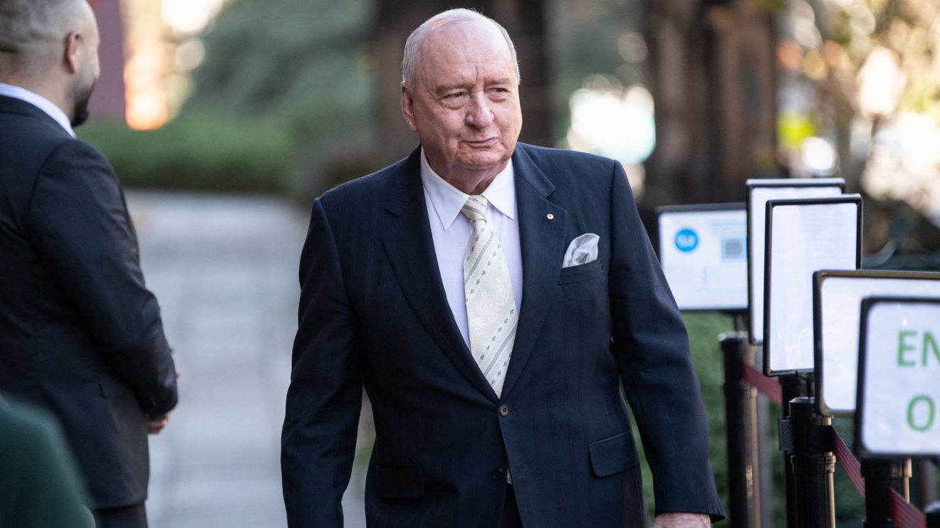 Alan Jones ex-Wallabies coach - Alamy