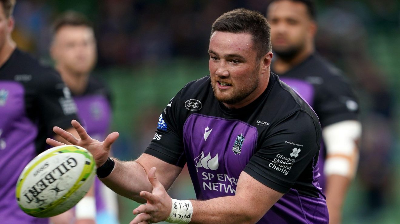 Zander Fagrson Glasgow Warriors 2023 - Alamy