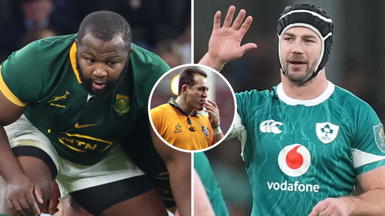 David Campese rewards Springboks prop Ox Nche and Ireland number eight Caelan Doris.