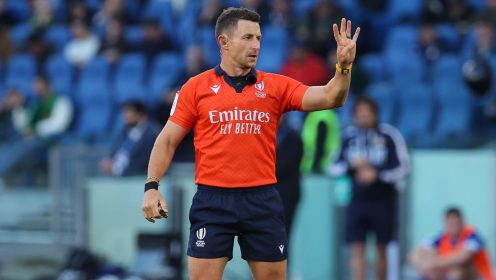 Six Nations match officials announced as New Zealander to referee France v Wales opener