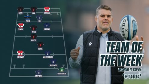 Premiership Team of the Week: An England ‘Test asset’ shines while Steve Borthwick will be ‘counting days’ until centre’s eligibility for the Red Rose