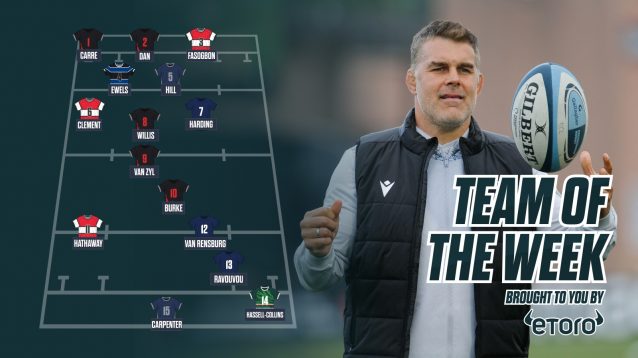 Premiership Team of the Week: An England ‘Test asset’ shines while Steve Borthwick will be ‘counting days’ until centre’s eligibility for the Red Rose