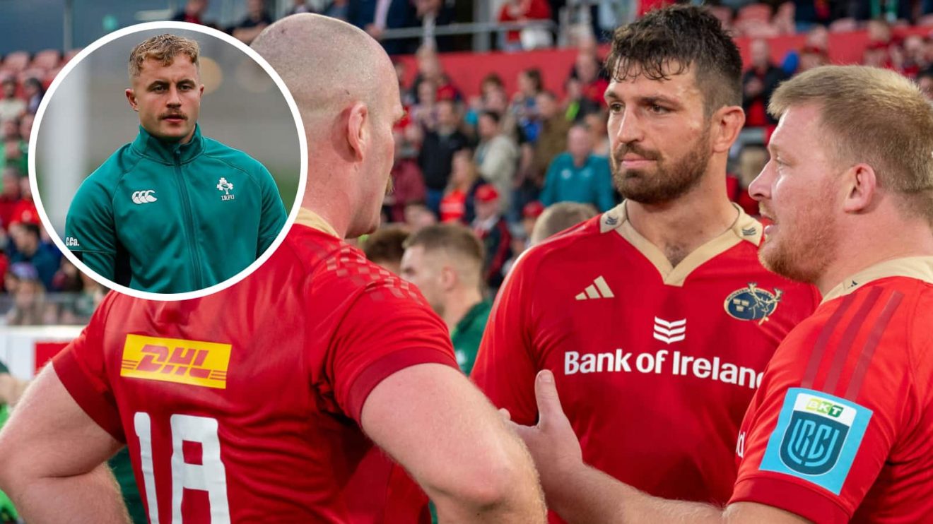 Springboks lock Jean Kleyn and Ireland back Craig Casey (inset), who will miss the next four months.