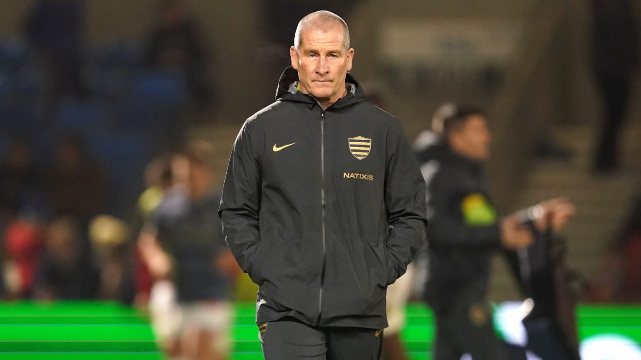 Stuart Lancaster when in charge of Racing 92.