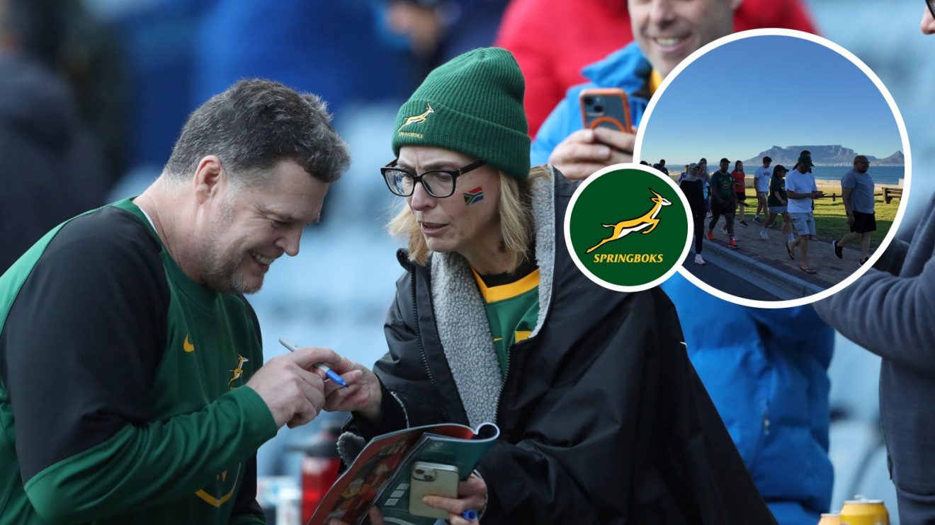 Springboks coach Rassie Erasmus.