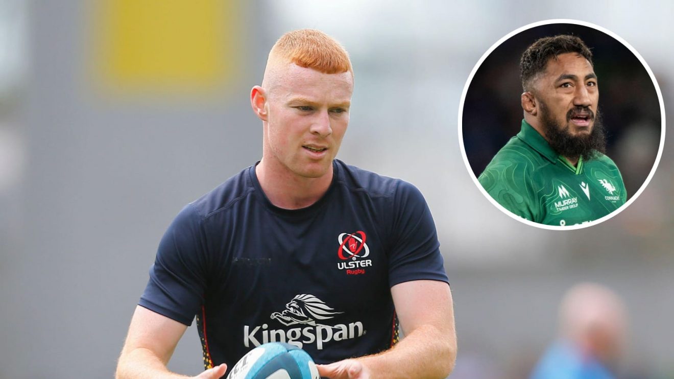 Ulster scrum-half Bundee Aki and Connach centre Bundee Aki.