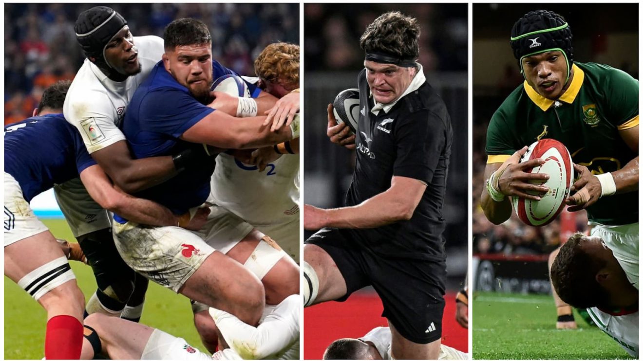 Maro Itoje, Emmanuel Meafou, Scott Barrett and Kurt-Lee Arendse make the top 50.