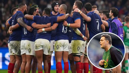 Rassie Erasmus and Springboks left trailing in France’s wake by STAGGERING statistic