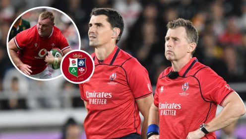 Nigel Owens’ shock ‘first two names’ on his British and Irish Lions teamsheet
