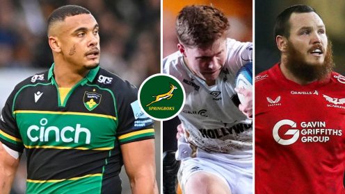 Springboks: Five players who could make their Test debuts in 2025 including two ‘abrasive overseas-based ball carriers’