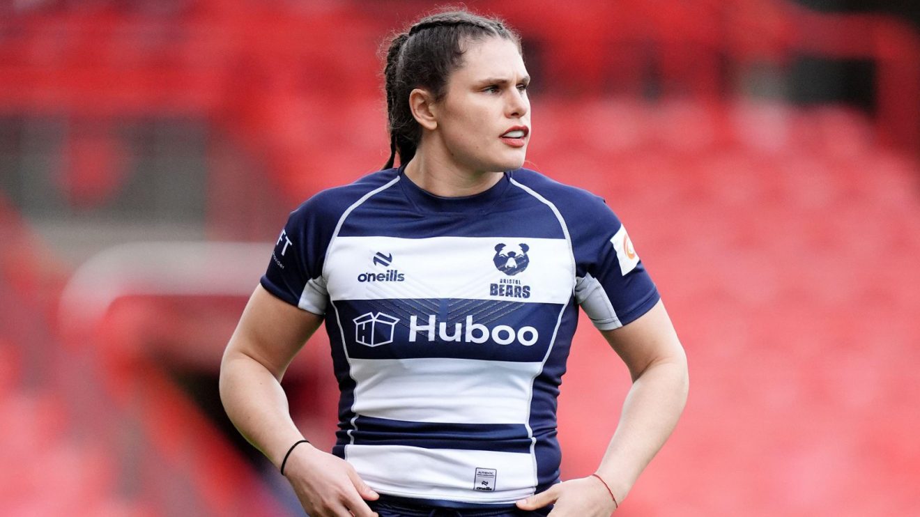 Ilona Maher on Bristol debut 2025 - Alamy