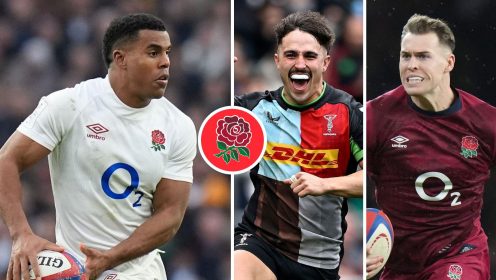 Immanuel Feyi-Waboso out! Seven wingers Steve Borthwick could turn to fill the breakout star’s void for the Six Nations
