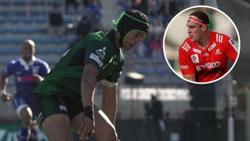 Springboks star Kurt-Lee Arendse dominates with 80-metre try in shock win over Brodie Retallick’s Steelers