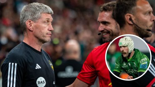 Ronan O’Gara: Mack Hansen comments ‘a great thing’ as Ireland legend blames ‘faceless people’ for making ‘life hell’ for referees