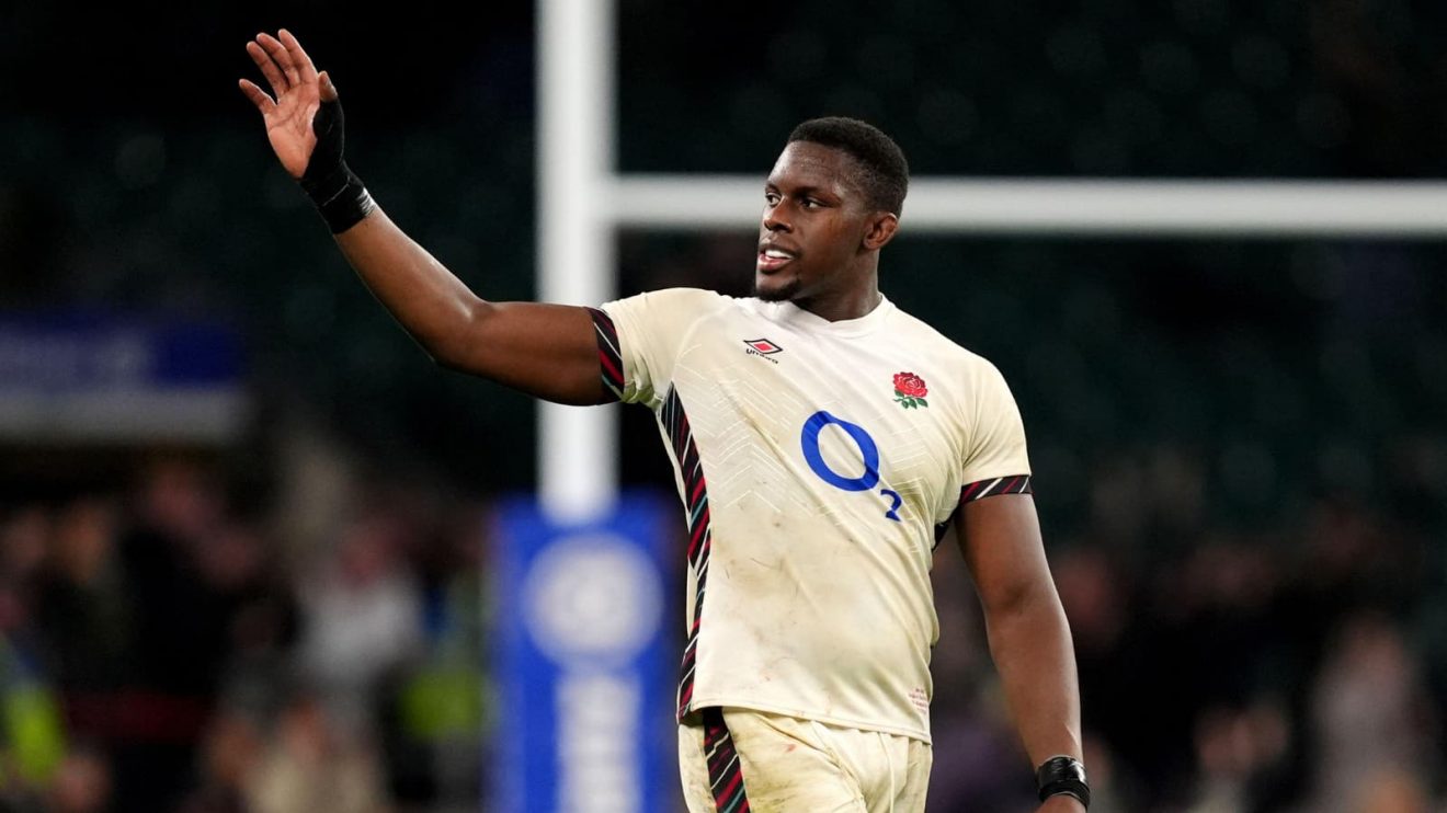 England lock Maro Itoje at Allianz Stadium
