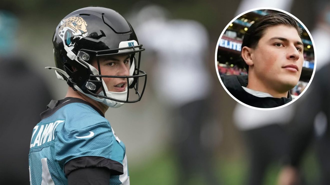 Jacksonville Jaguars wide receiver Louis Rees-Zammit