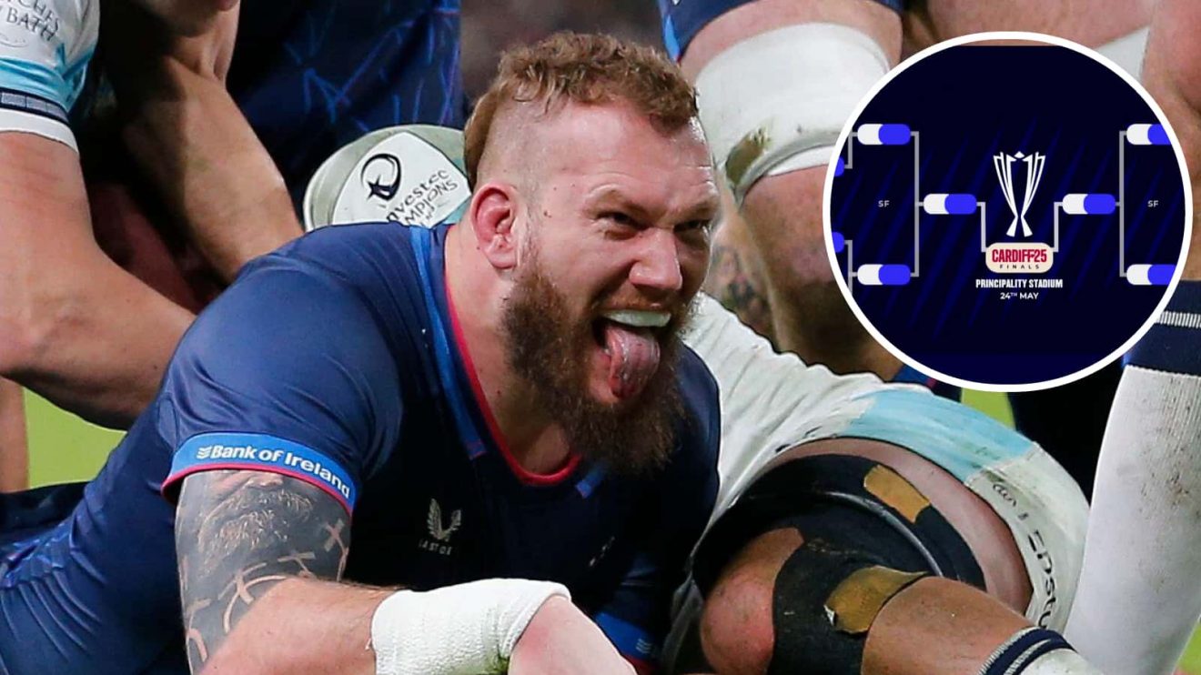 Leinster lock RG Snyman and the route to the Champions Cup final.