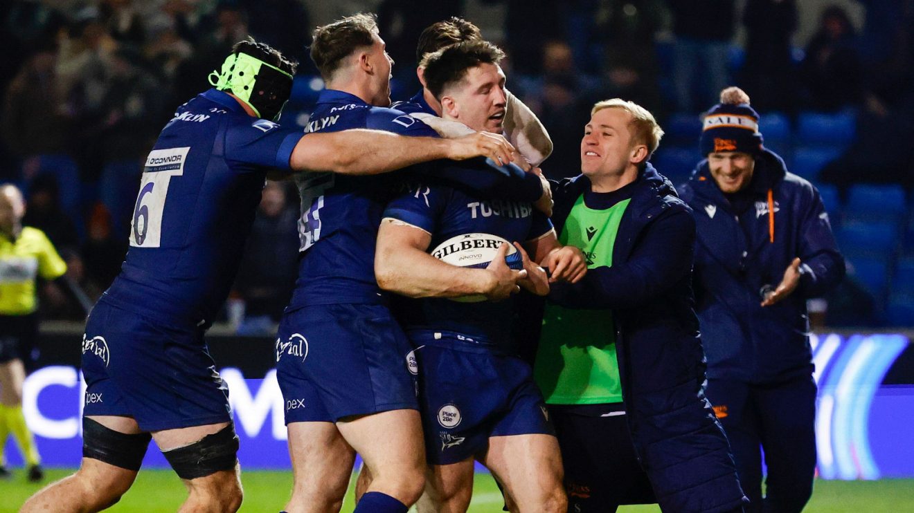 Ben Curry scored a wonderful try for Sale Sharks over the weekend.