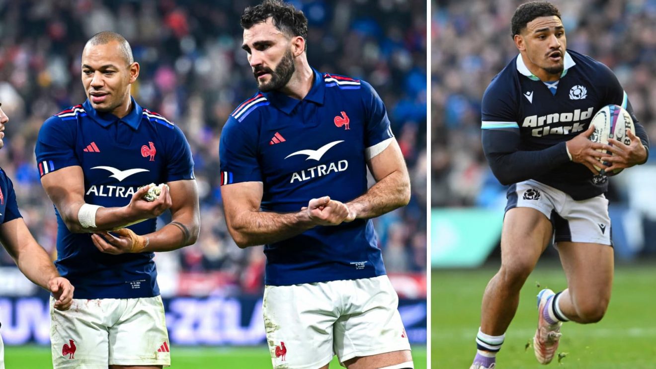 Gael Fickou, Charles Ollivon and Sione Tuipulotu are all out injured.