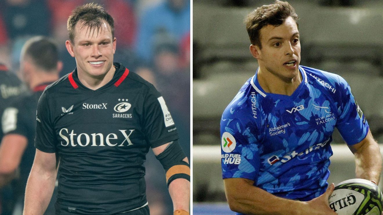 A two pannell image of Nick Tompkins and Adam Radwan