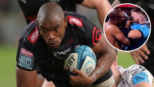 ‘Throw the book at him’ – Springboks star Makazole Mapimpi slammed for alleged ‘eye gouge’